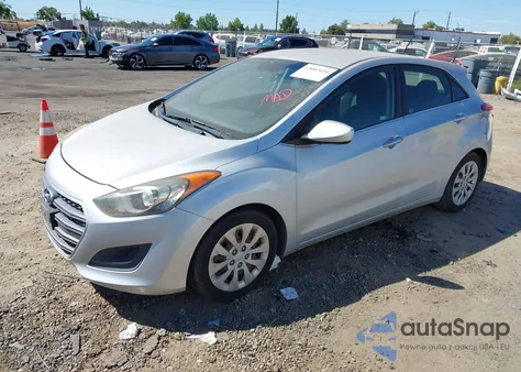 2016 Hyundai Elantra Gt из США, поврежденный, VIN KMHD35LH8GU252794